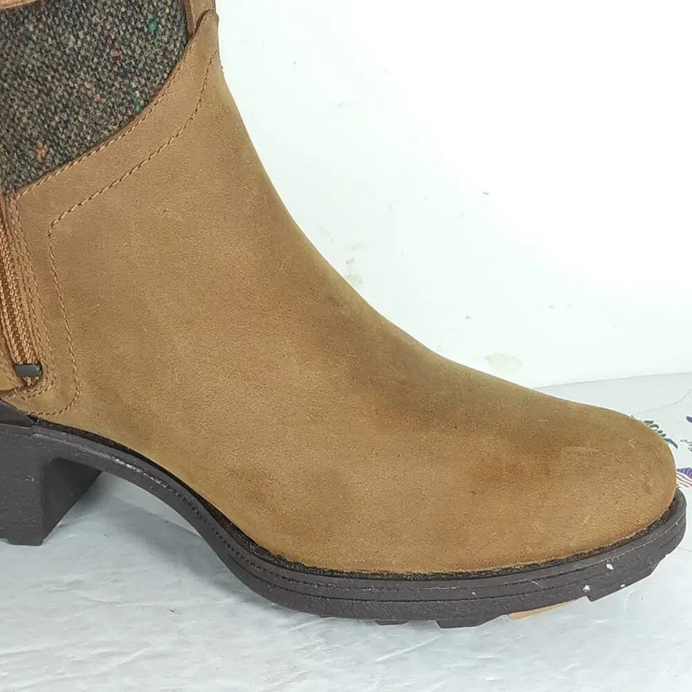 Merrell Women's Chateau II Mid US7 Brown Leather Wool Waterproof Ankle Boots